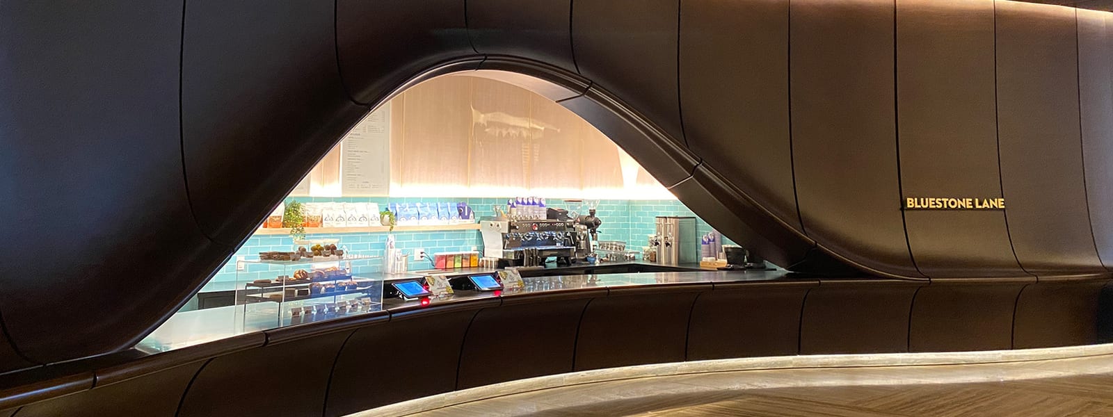 Bluestone Lane Coffee 30 Hudson Lobby
