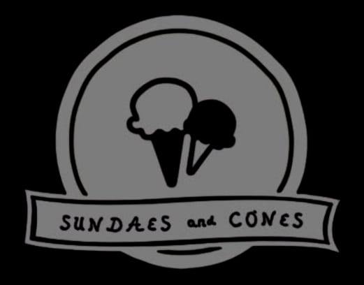 Sundaes and Cones